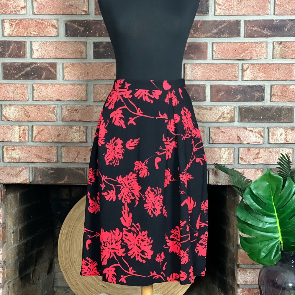 Who What Wear Willow Floral Skirt